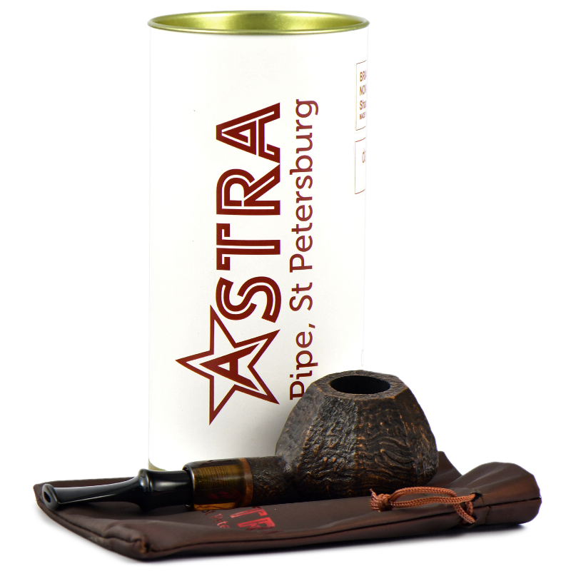 Курительная трубка Astra Nova Tomato Faceted Dark Chocolate Blast - 154 (без фильтра)